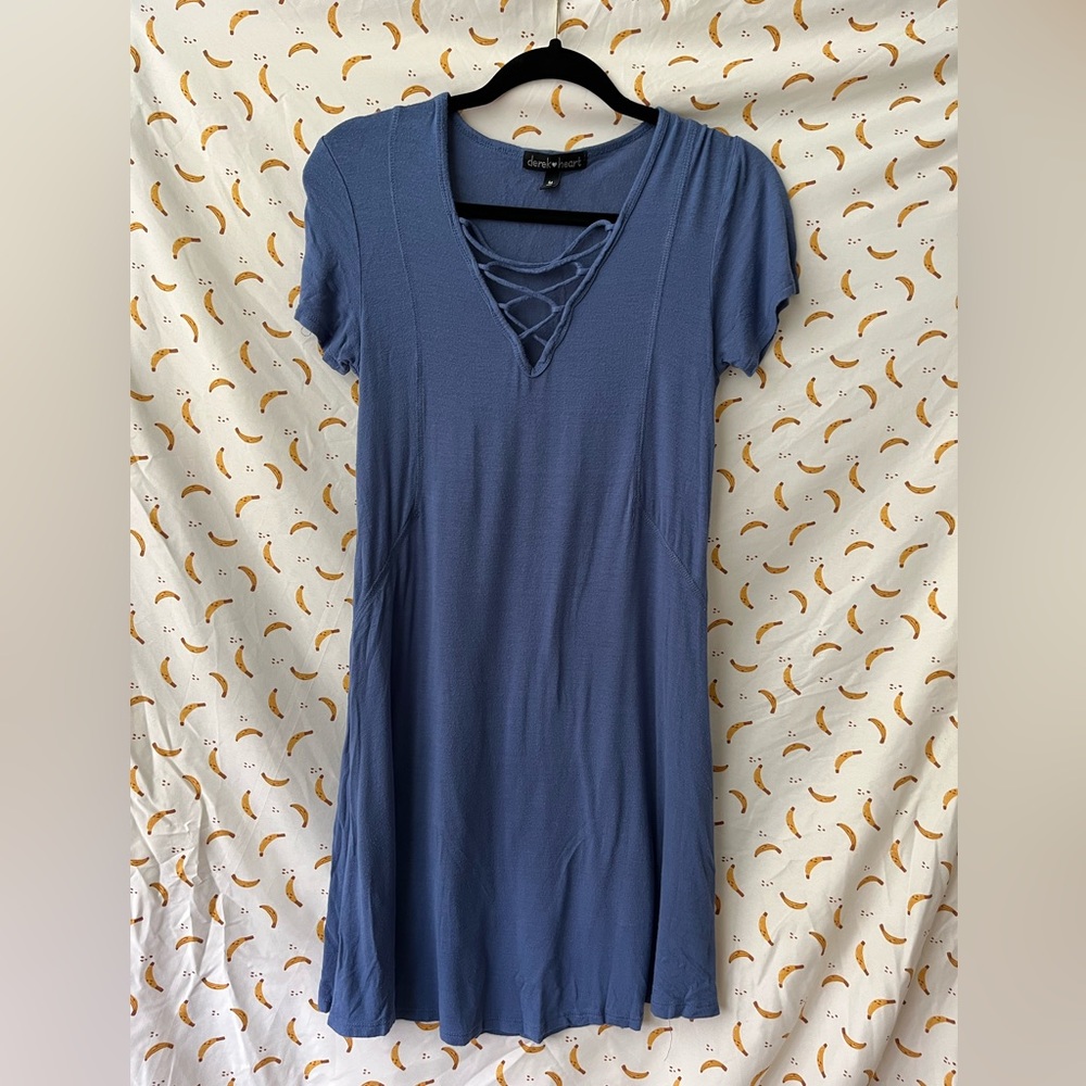 Lace up dress